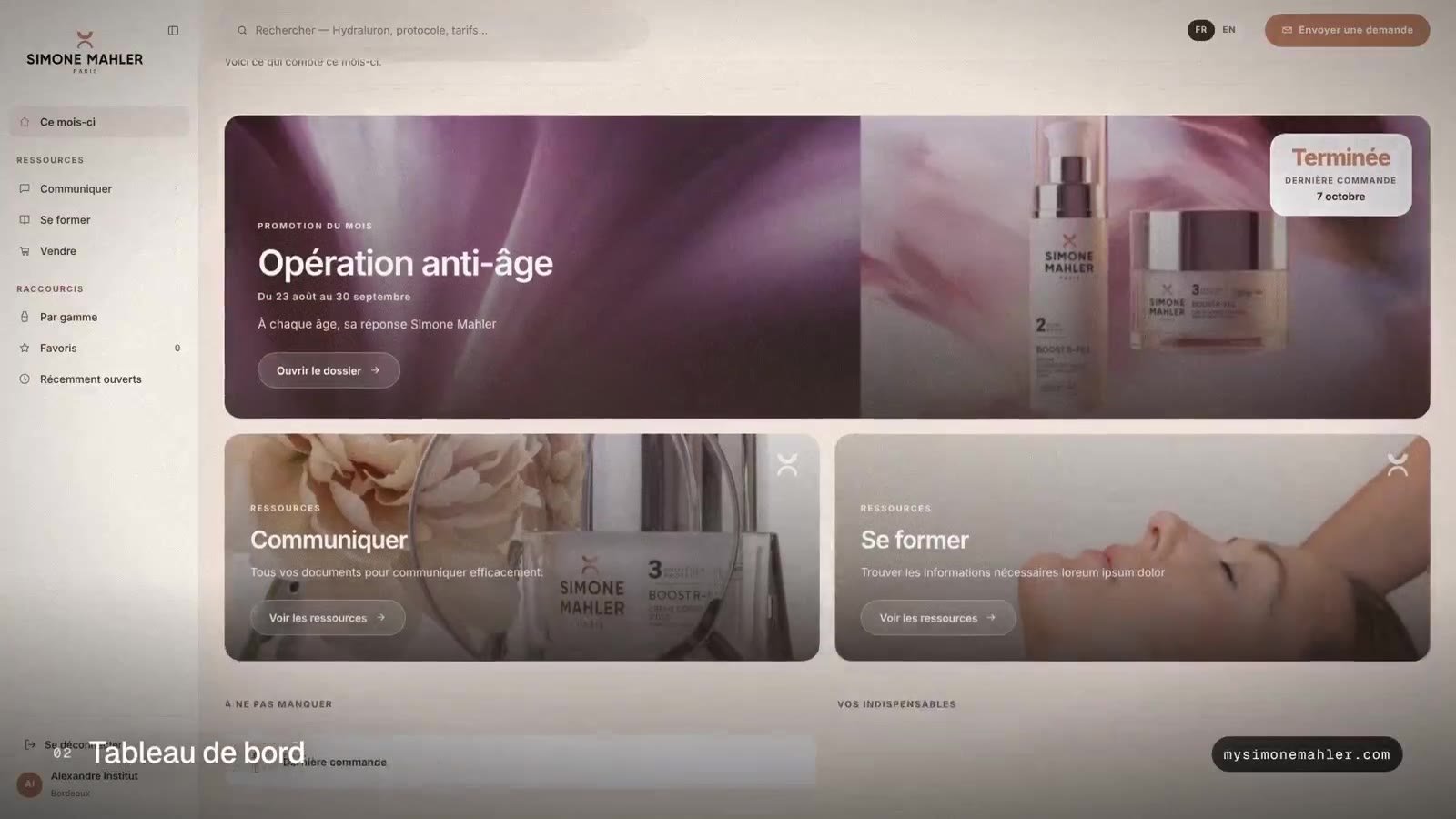 Simone Mahler Extranet